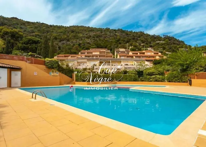 maison 4 personnes résidence avec piscine et accès plage