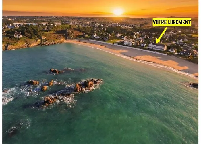 Studio Trégastel plage à 20 mètres