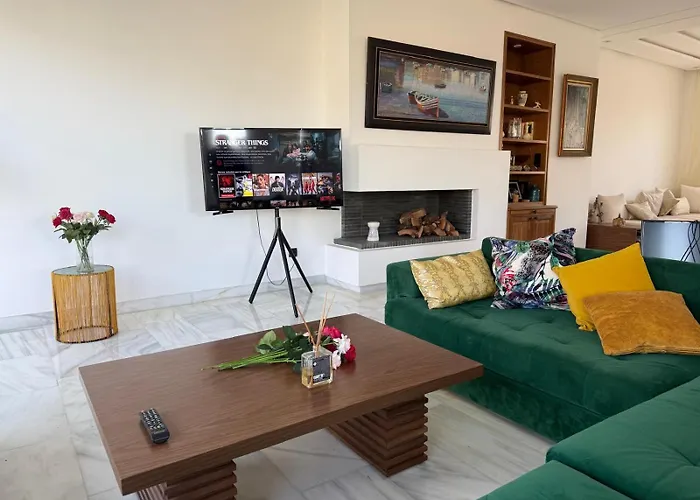 Grande villa sécurisée piscine privée