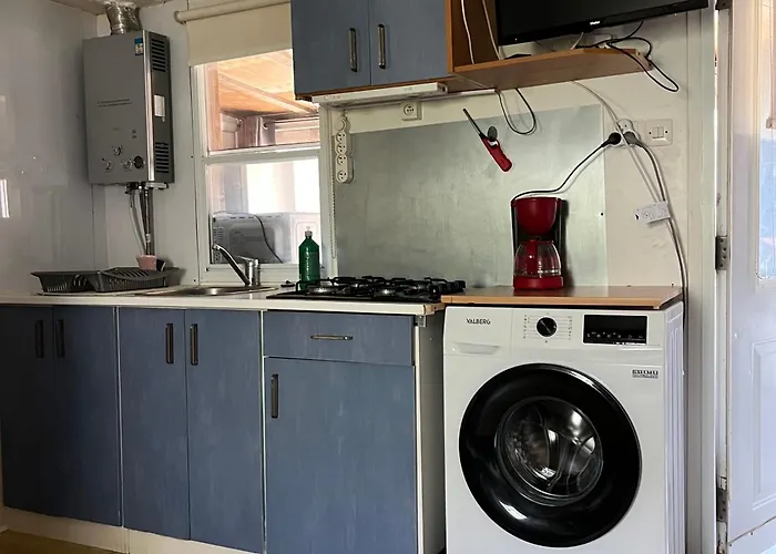 Mobil-home avec grand jardin