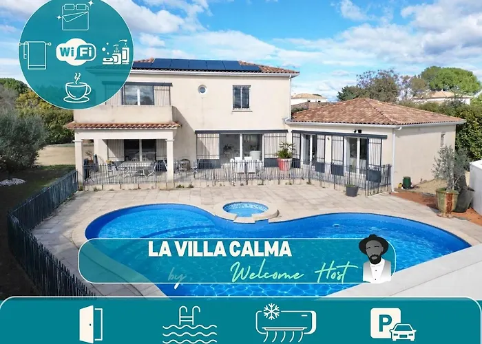 Villa Calma, Confort, Piscine & Jacuzzi