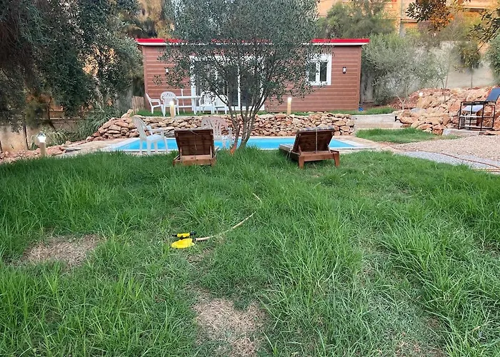 Chalet climatisé, piscine et barbecue