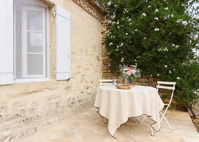 Charmante maison en pierre avec jardin, cheminée et Wifi - FR-1-616-239