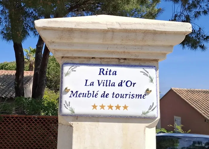 Rita la villa d'or de la presqu'ile de Giens