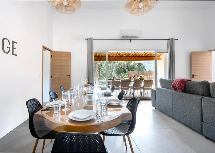 Villa 6p, piscine privée chauffée, clim - Sous le Pin