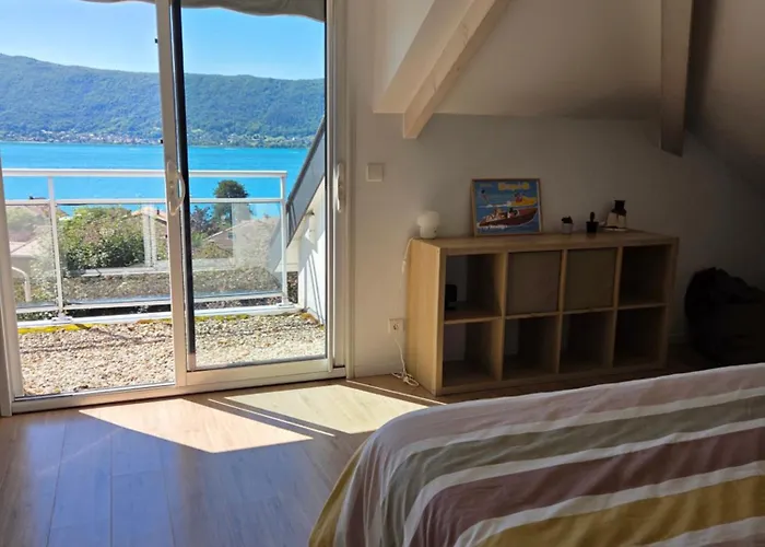 Sunshine Villa In Front Of Annecy Lake