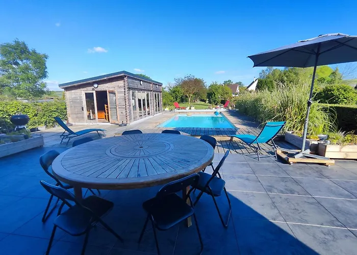 Villa Oriel 1 à NEUFCHATEL-HARDELOT avec piscine privée
