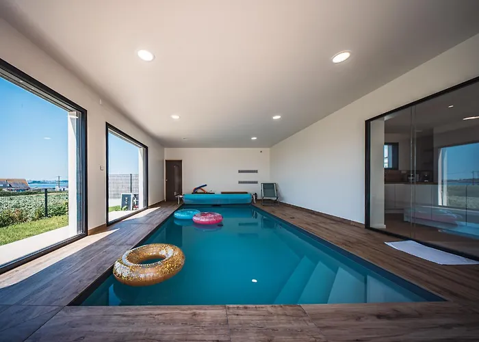 Magnifique maison vue mer avec piscine intérieure