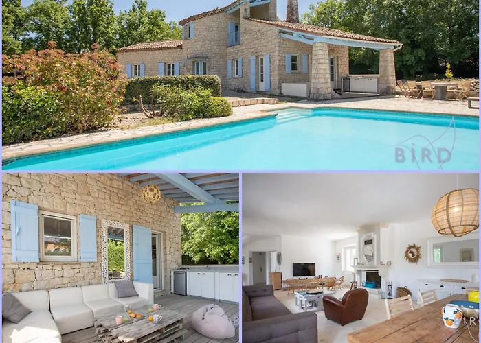 Superbe villa en pierre au cœur du Pays de Fayence