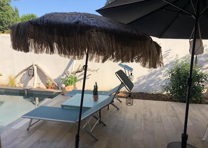 Magnifique villa bohème avec piscine