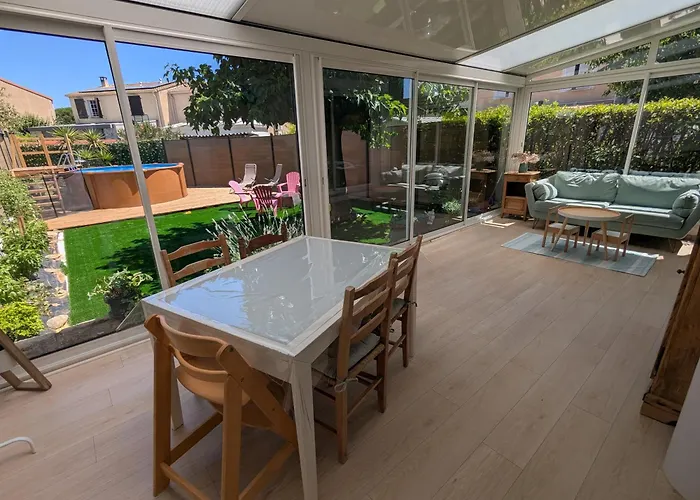 Maison familiale proche plages et Montpellier