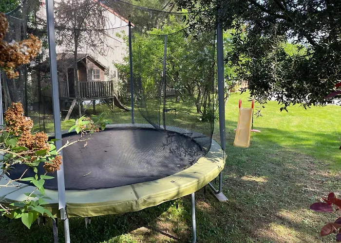 Maison familiale- jardin&piscine-600m plage