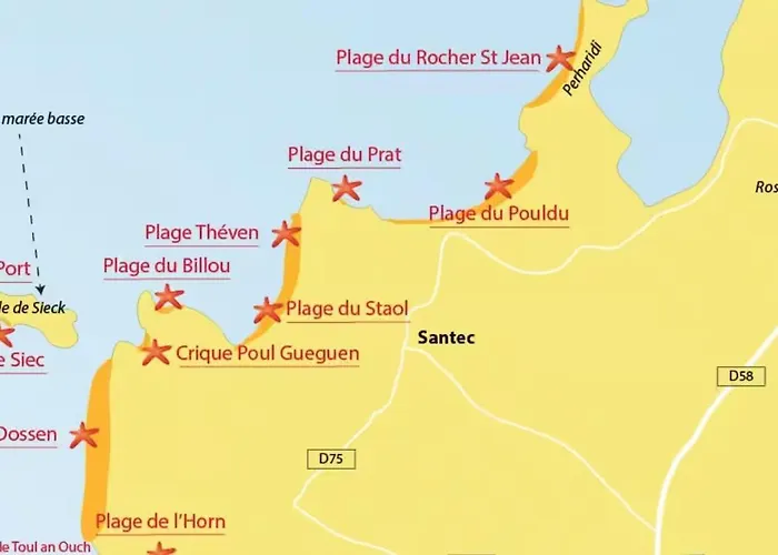 Maison de la plage Santec