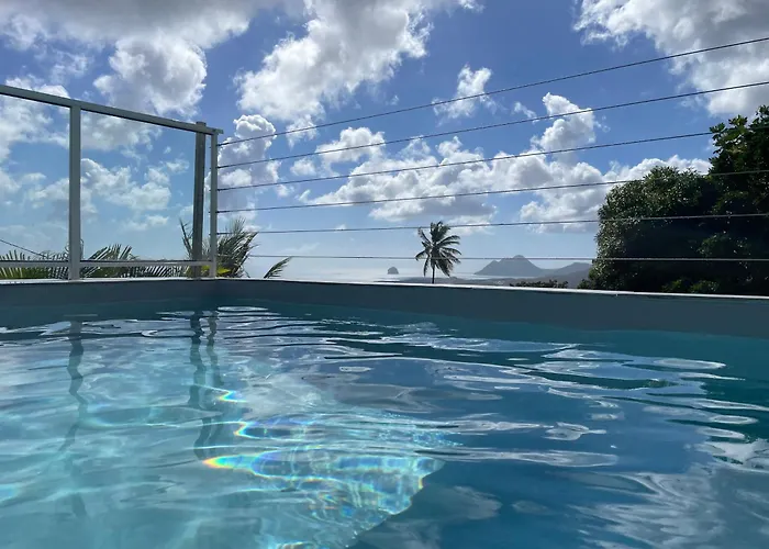 LES VILLAS PAMEYAQUE 2 F2 avec 1 piscine, 1 F3 avec 1 piscine privée, Superbe Vue Mer